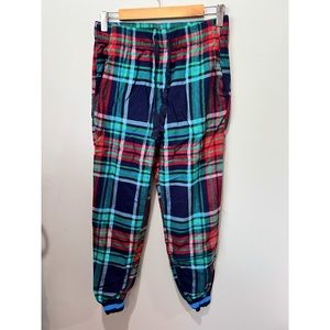 Plaid Sleep Jogger Style Pants by Aerie